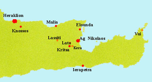 carte de la Crte est